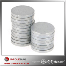 Nobler Magnet Neodym-Scheibe N40 / NdFeB Magnet Scheibe / axiales Scheiben-Loch: 10mm Neodym-Magnet China